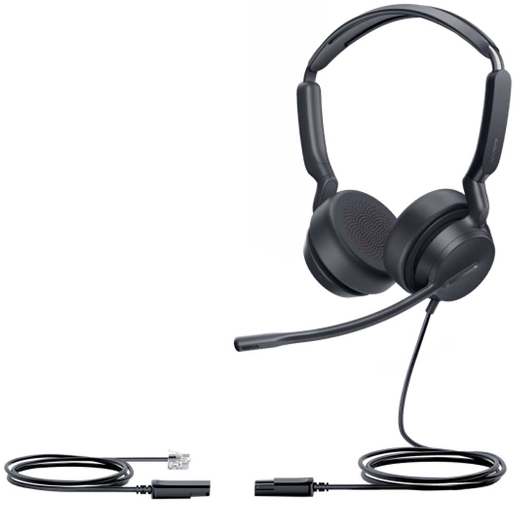 Yealink YHS36 E2 Dual analog wired headset - 1308231