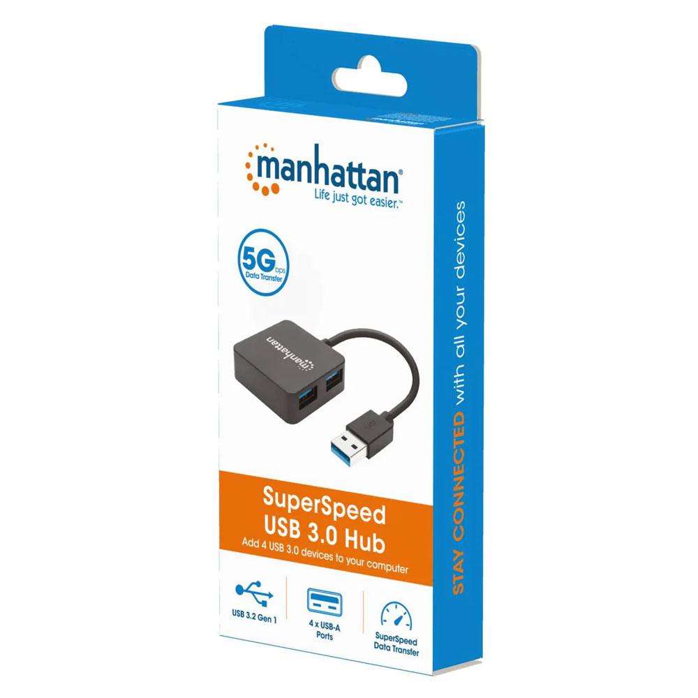 Manhattan SuperSpeed USB 3.0 Hub - 162296