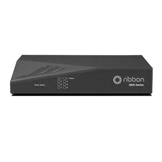 Ribbon EM-2900A INTELLIGENT EDGE WITH 4 GE, LAN, 2WAN, 2FXO, 6FXS, 300 CALL COUNT -- CLOUD2EDGE