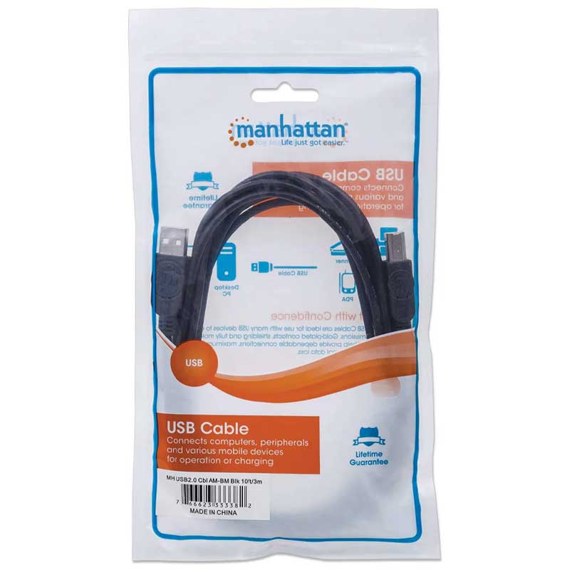 Manhattan Hi-Speed USB-B Device Cable - 333382