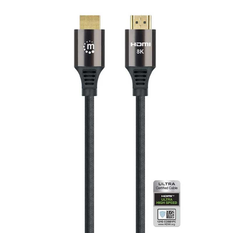 Manhattan 8K@60Hz Certified Ultra High-Speed HDMI Cable - 355957