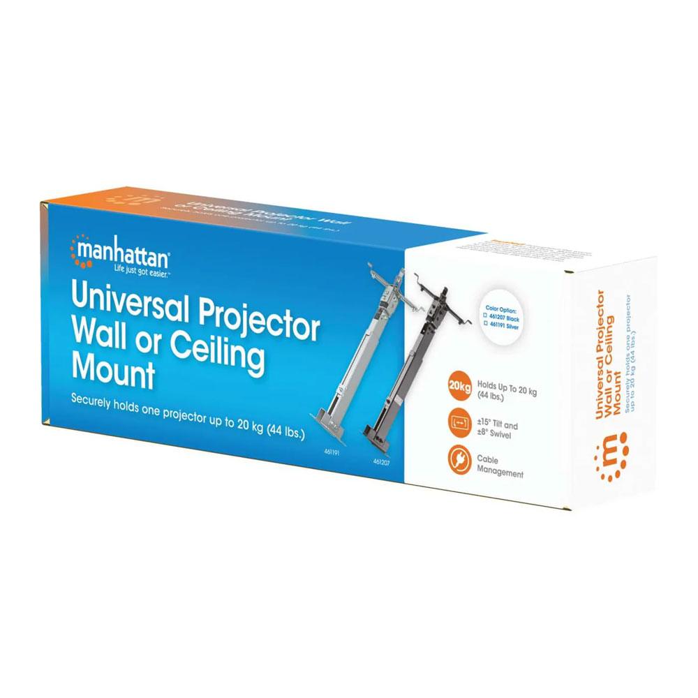Manhattan Universal Projector Wall or Ceiling Mount - 461207