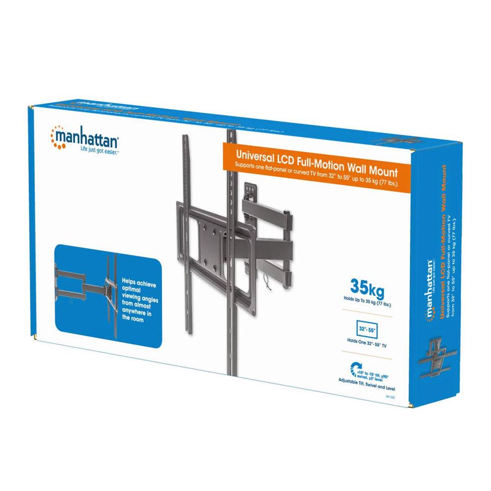 Manhattan Universal Basic LCD Full-Motion Wall Mount - 461320