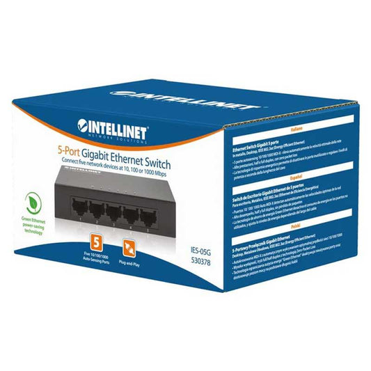 Intellinet IES-05G 5-Port Gigabit Ethernet Switch - 530378