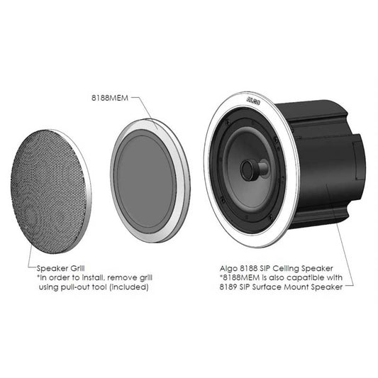 Algo 64-00127 Speaker Grill