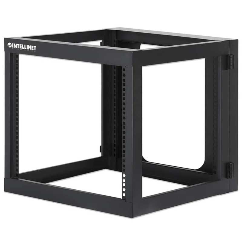 Intellinet IOFR-4PWM-9U 19" Wall Mount Open Frame Network Rack - 716048