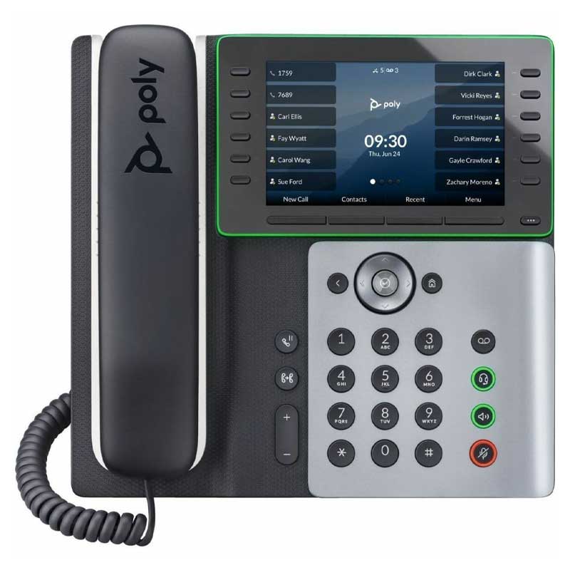 HP Poly Edge E550 IP Phone and PoE-enabled - 82M91AA