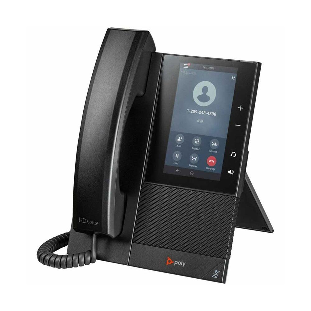 HP Poly CCX 505 Business Media Phone with Open SIP and PoE-enabled GSA/TAA - 849A6AA#ABA