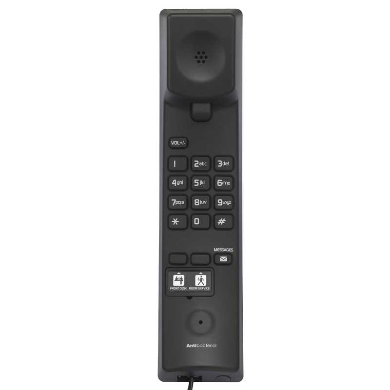 VTech Hospitality CTM-A2315 NO EMERGENCY Silver and Black - 80-H0H3-06-000 Analog Corded Phone