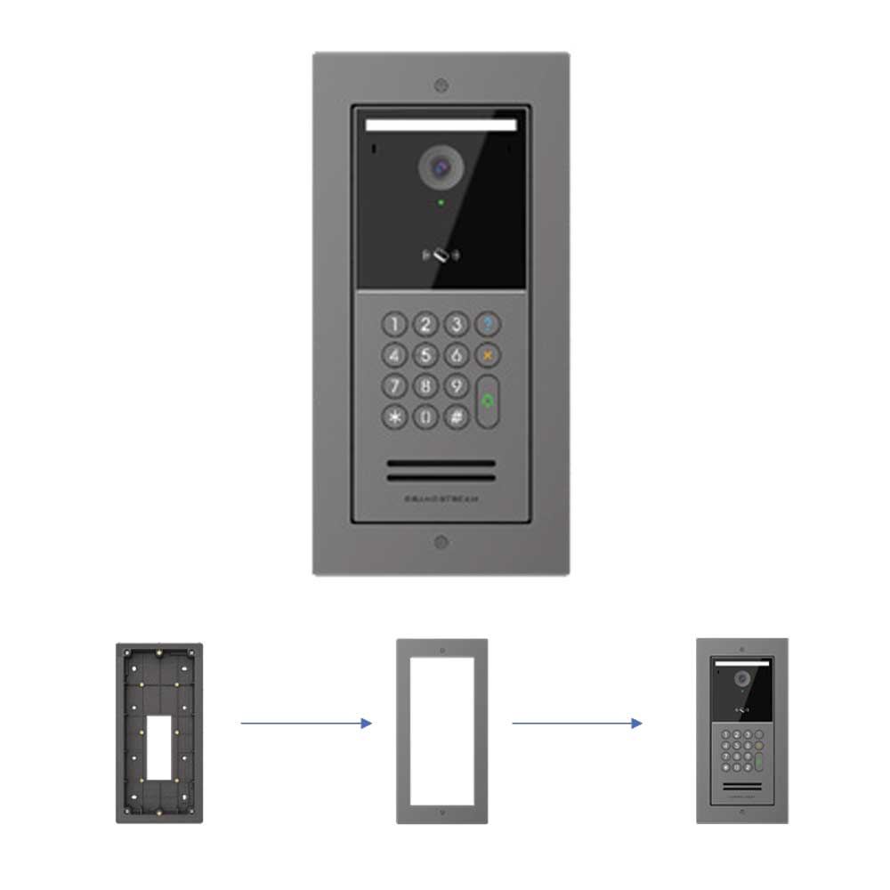 Grandstream GDS3725 and GDS3726 In-Wall Mounting Box