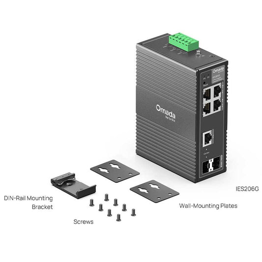 TP-Link Omada IES206G Gigabit Industrial Easy Managed Switch