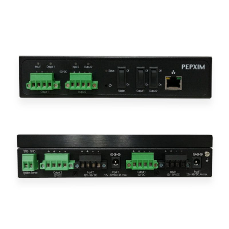 Peplink Software-Defined Power Management Unit - PMU-DD-52V-400W