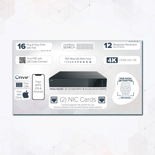 InVid PN3A-16X16F/8TB
