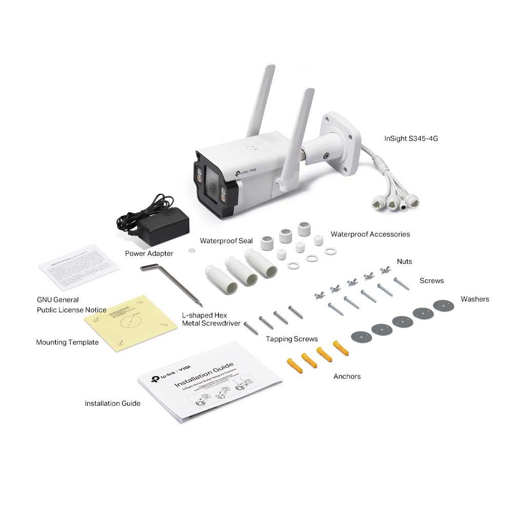 TP-Link VIGI InSight S345-4G Bullet Network Camera
