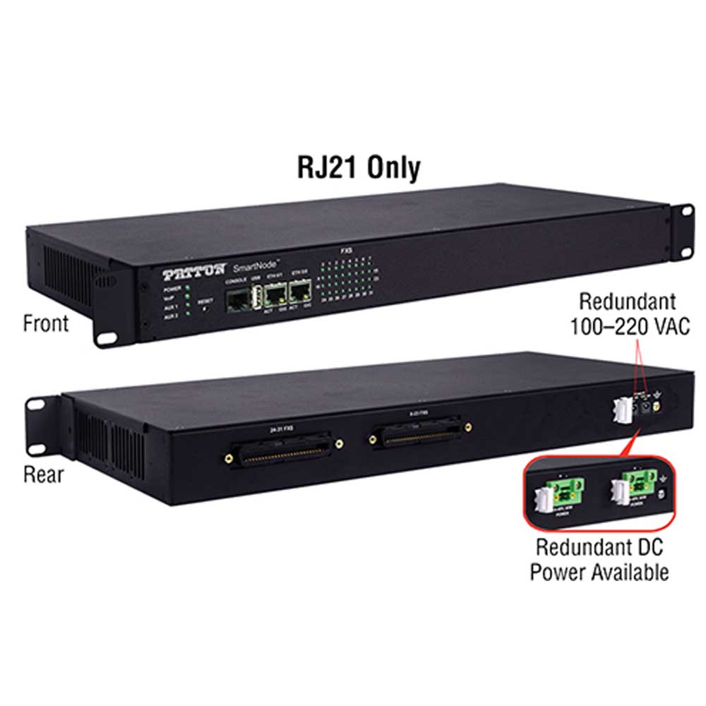 Patton SN4741A/32JO32V/RJ21/EUI SmartNode VoIP Gateway