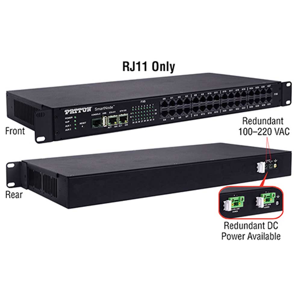 Patton SN4741A/32JO32V/RJ11/EUI SmartNode VoIP Gateway