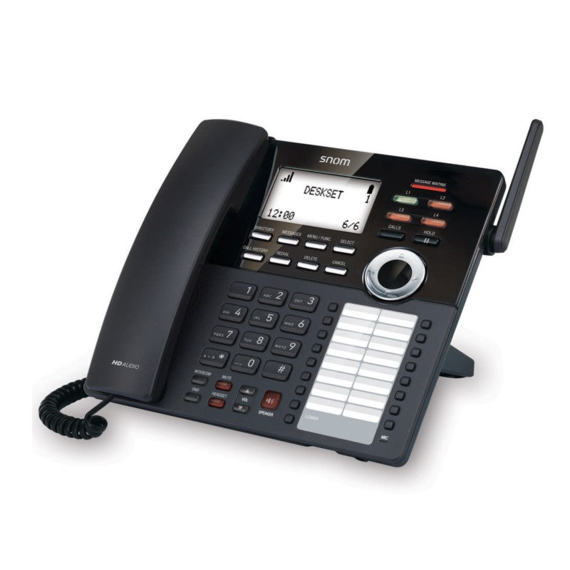 Snom M18 KLE - SIP DECT 4-Line Deskset