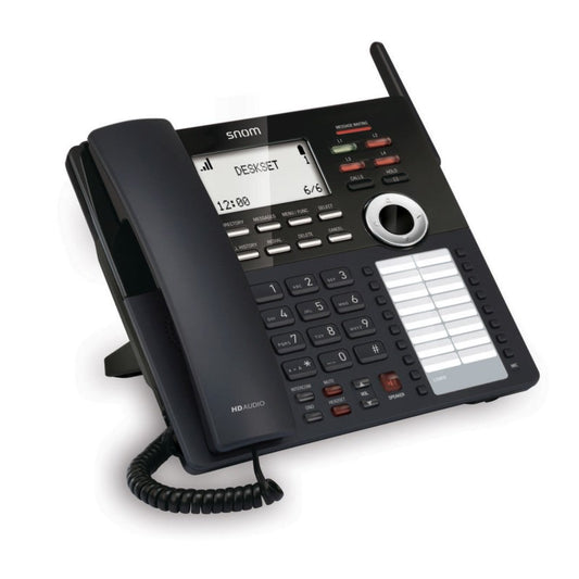 Snom M18 KLE - SIP DECT 4-Line Deskset