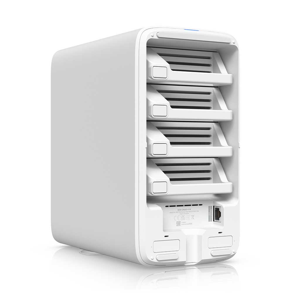 Ubiquiti UNAS 4 White UniFi Network Attached Storage - UNAS-4-W