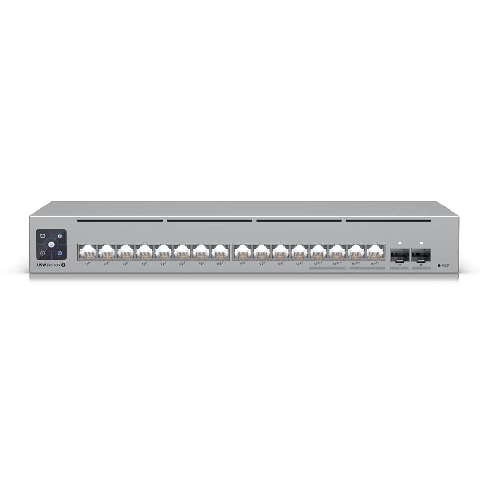 Ubiquiti Pro Max 16 PoE Switch - USW-PRO-MAX-16-POE