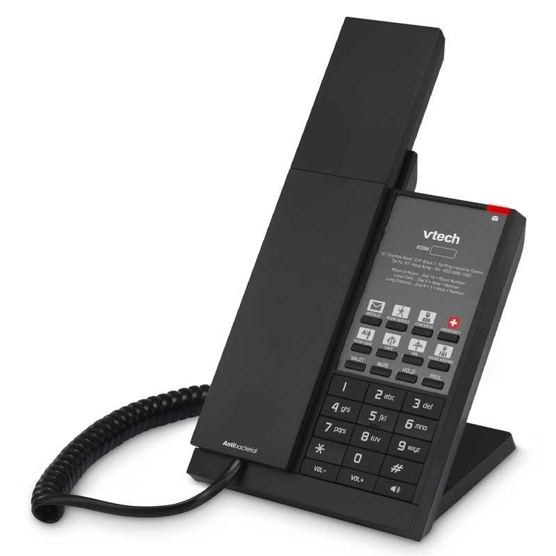 VTech Hospitality NG-A3211 Matte Black - 80-H0FA-13-000 Analog Corded Phone