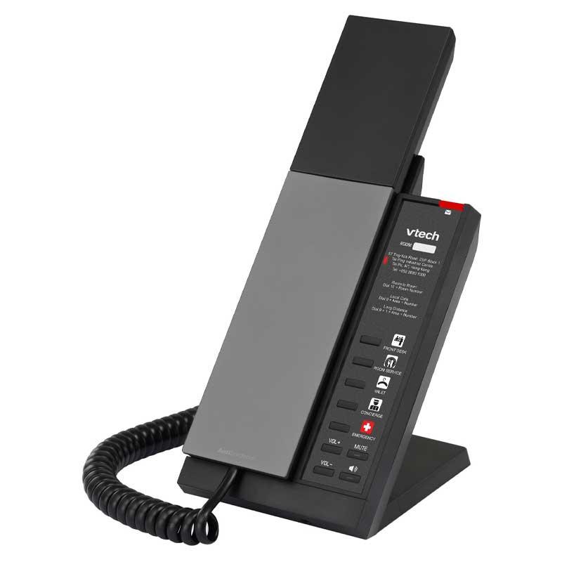VTech Hospitality NG-A3212 Gun Metal and Black - 80-H0GL-50-000 Analog Corded Phone