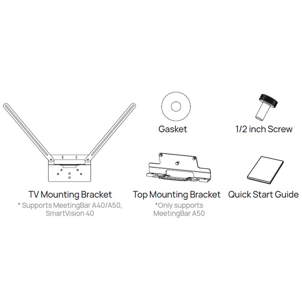 Yealink VB-TVMount-01 - 3311118 Modular TV mount