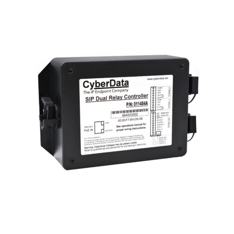 CyberData 011484 SIP Dual Relay Controller