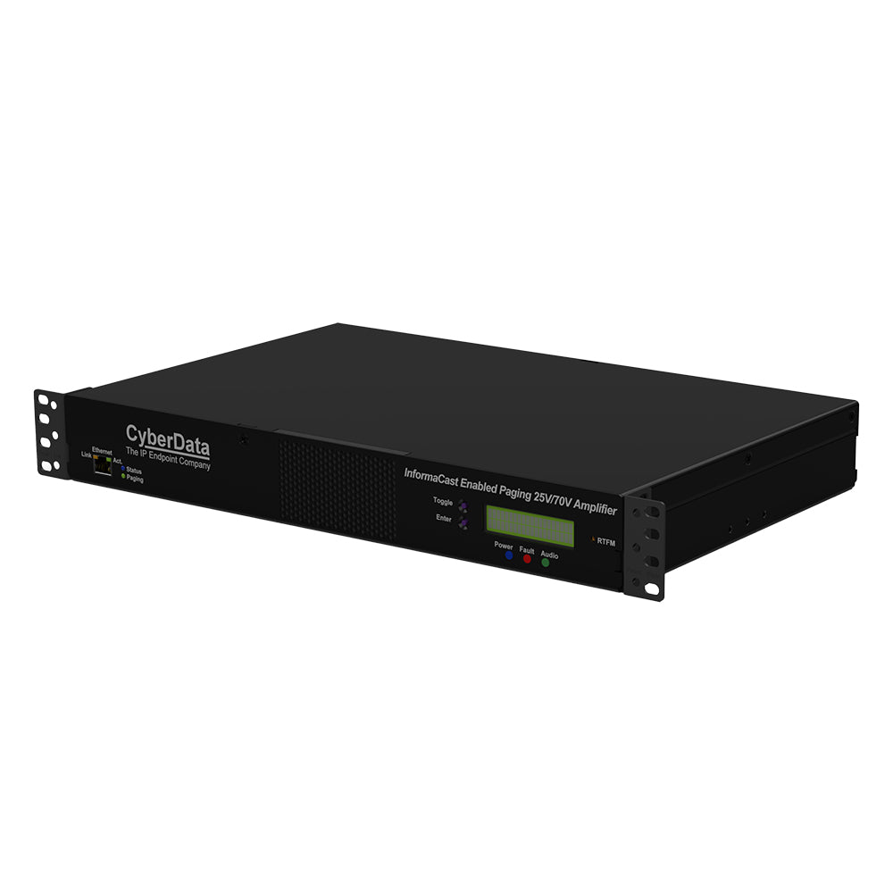 CyberData 011592 InformaCast Enabled Paging Amplifier