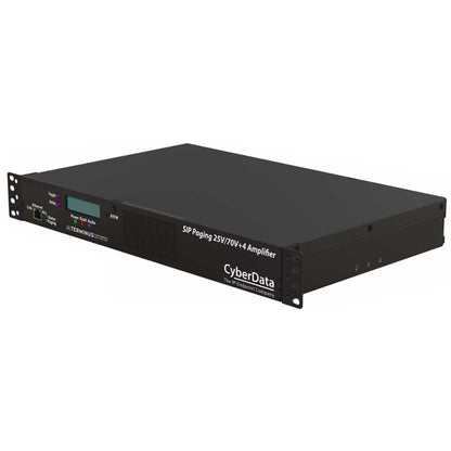 CyberData 011598 SIP Paging 25V/70V +4 Amplifier