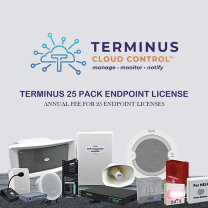 CyberData 015200 Terminus Endpoint License, 25 Pack - Annual