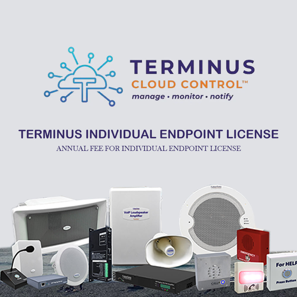 CyberData 015201 Terminus Individual Endpoint License - Annual