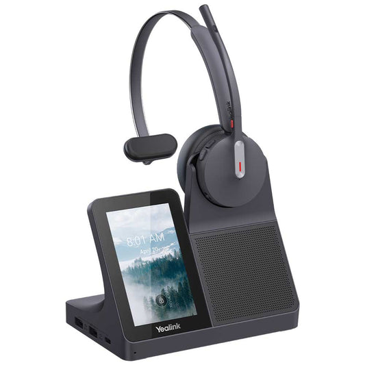 Yealink WH64 Workstation Mono DECT wireless headset - 1208737