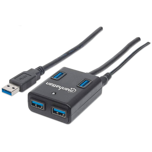 Manhattan SuperSpeed USB 3.0 Hub - 162302