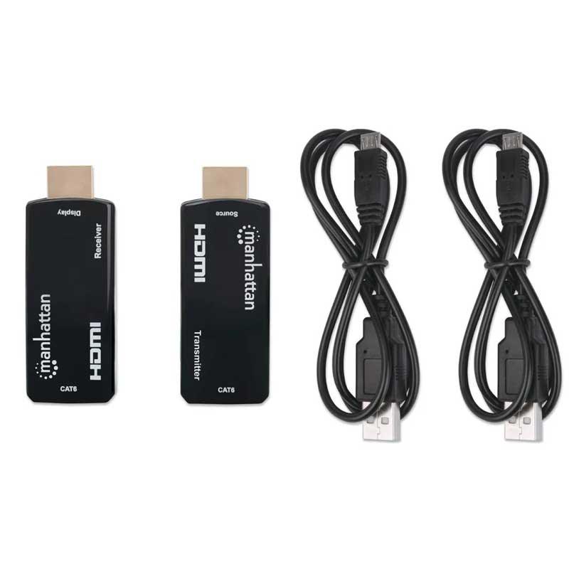 Manhattan 1080P HDMI Over Ethernet Extender Kit - 207539