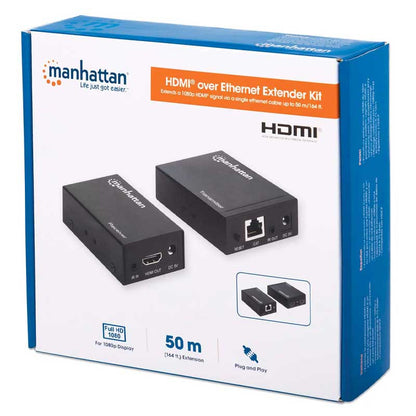Manhattan 1080P HDMI over Ethernet Extender Kit - 207584