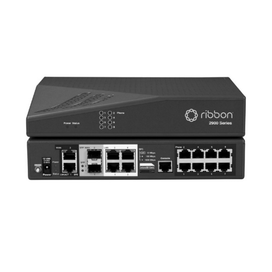 Ribbon EM-2900A INTELLIGENT EDGE WITH 4 GE, LAN, 2WAN, 2FXO, 6FXS, 300 CALL COUNT -- CLOUD2EDGE
