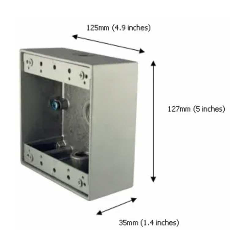 Algo 3100 Surface Mount Conduit Box