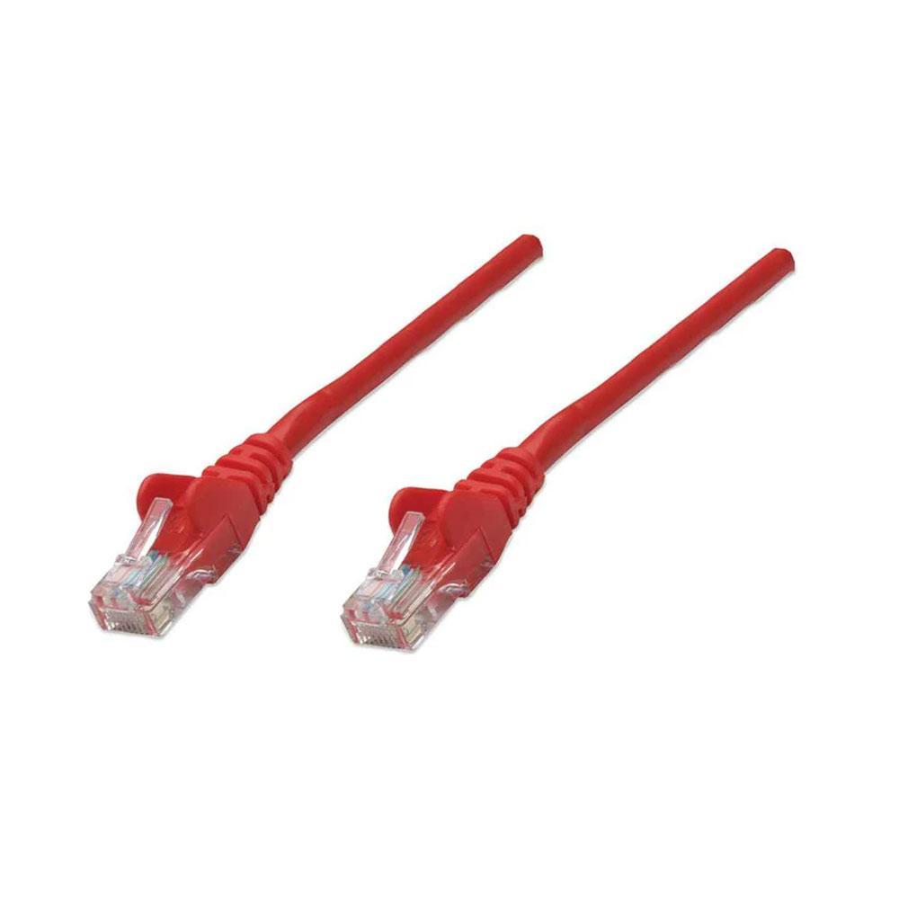 Intellinet Cat6 U/UTP Network Patch Cable, 1.5 m (5 ft.), Red - 342155