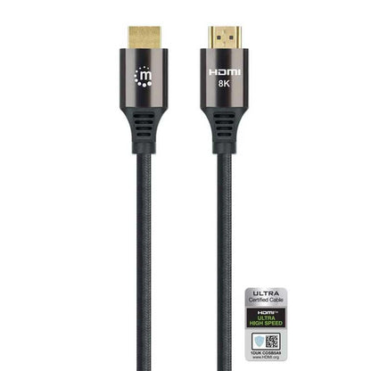 Manhattan 8K@60Hz Certified Ultra High-Speed HDMI Cable - 355933
