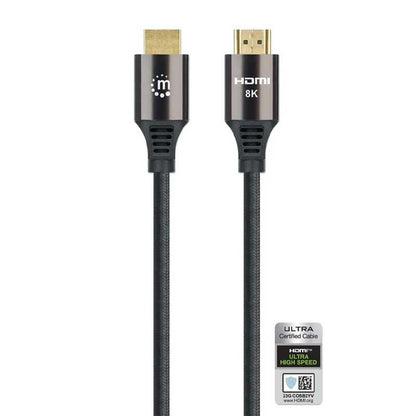 Manhattan 8K@60Hz Certified Ultra High-Speed HDMI Cable - 355940