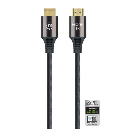 Manhattan 8K@60Hz Certified Ultra High-Speed HDMI Cable - 355957