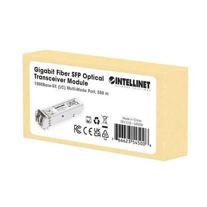 Intellinet ISFP-1G-LCMM-550M Gigabit Fiber SFP Optical Transceiver Module - 545006
