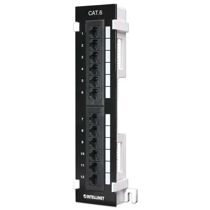 Intellinet IPP-WMC612 Cat6 Wall-mount Patch Panel - 560269