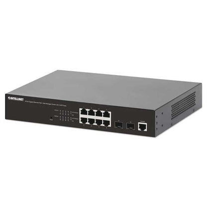 Intellinet IPS-08GM02-140W 8-Port Gigabit Ethernet PoE+ Web-Managed Switch - 561167