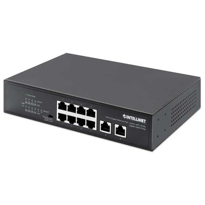 Intellinet IPS-08G02-120W 8-Port Gigabit Ethernet PoE+ Switch - 561402