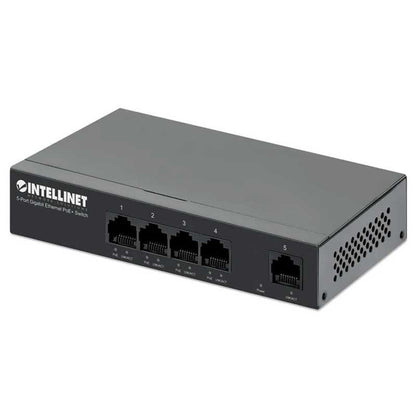 Intellinet IPS-05G-40W 5-Port Gigabit Ethernet PoE+ Switch - 561792