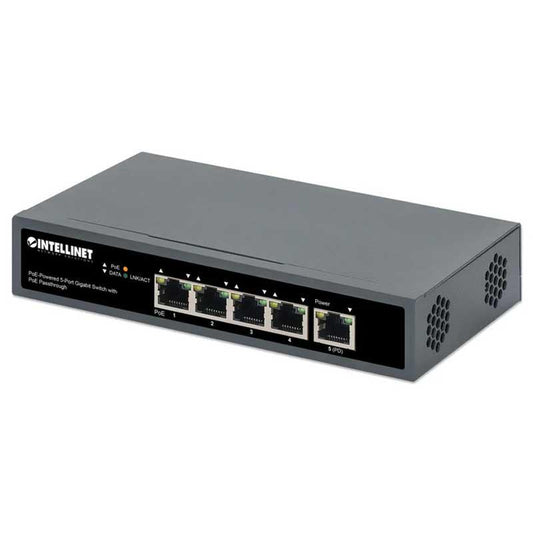 Intellinet IPS-05G-65W PoE-Powered 5-Port Gigabit Switch - 561808
