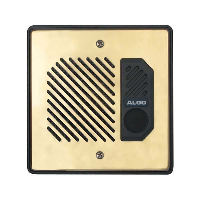 Algo 64-00038 Brass Face Plate for 3226/3228/8028 DoorPhone kit
