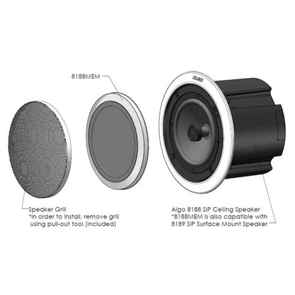 Algo 64-00127 Speaker Grill